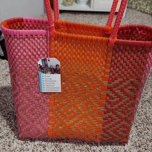 NWT Hand Woven Bag